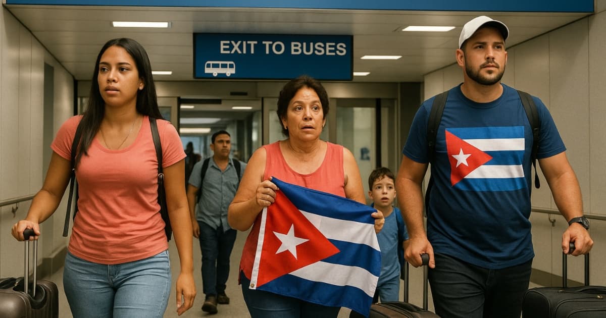 El pueblo cubano se divide ante el fascismo migratorio de Trump